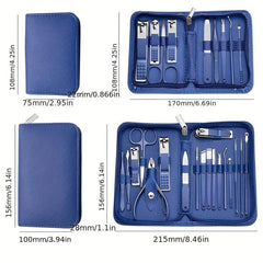 Nail Art Set Scissors Nail Clippers Pedicure Beauty Manicure Kit with Case