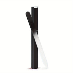 3 Packs Crystal Glass Nail File in Case Professional Double Sided Nano Files