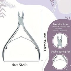 Professional Cuticle Cutter with Storage Case Nail Care Tool