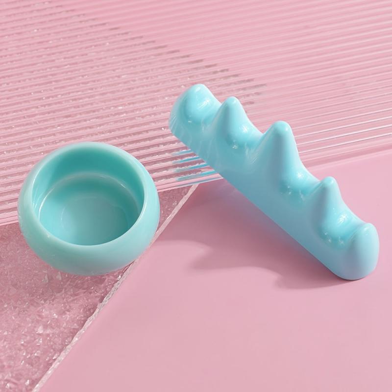 Nail Art Pen Wash Cup & Holder Nail Cleaning Cup Nail Enhancement Tool