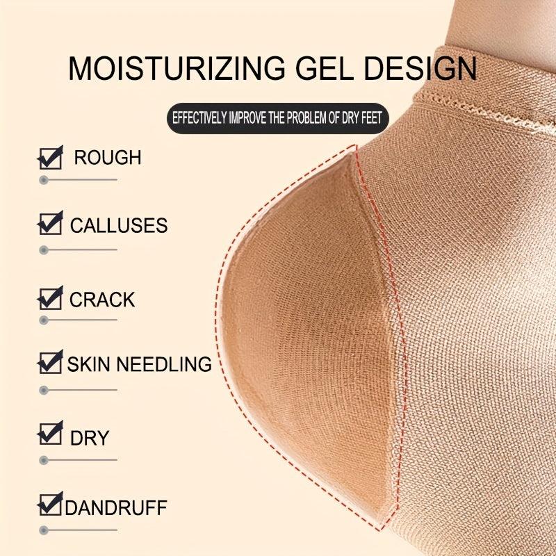 Moisturizing Gel Heel Socks Cracked Heel Sleeves
