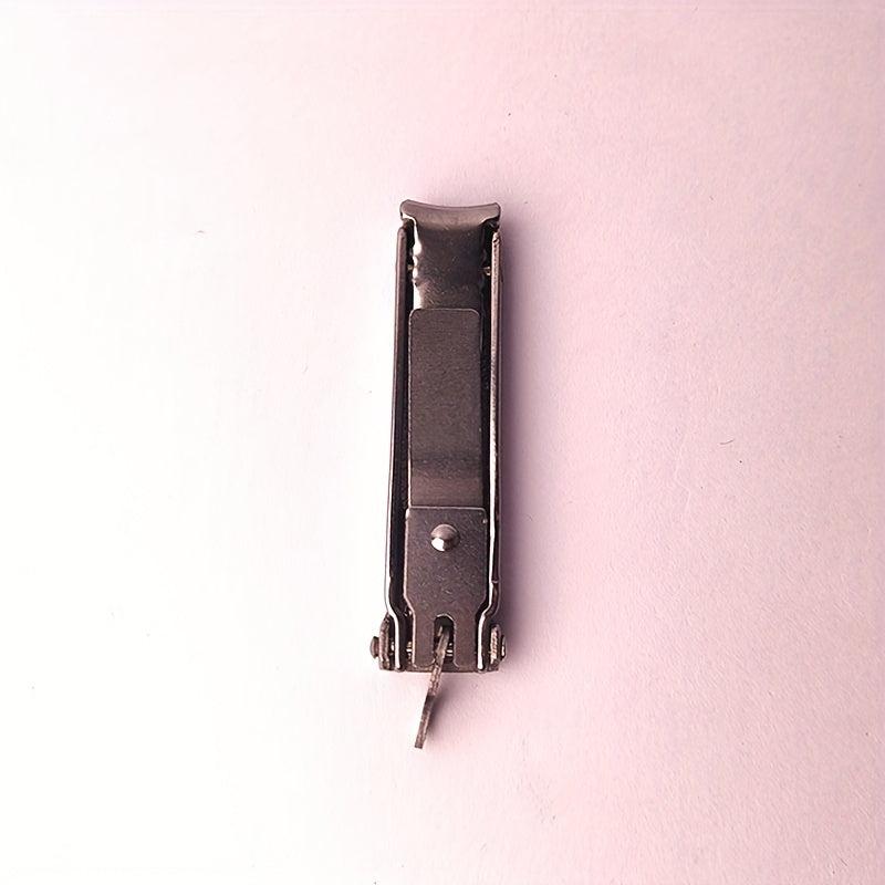 Portable Stainless Steel Nail Clippers for Thick Nails, Manicure Tool