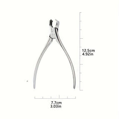 Portable Stainless Steel Nail Clippers for Thick Nails, Manicure Tool