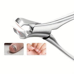 Portable Stainless Steel Nail Clippers for Thick Nails, Manicure Tool
