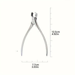 Portable Stainless Steel Nail Clippers for Thick Nails, Manicure Tool