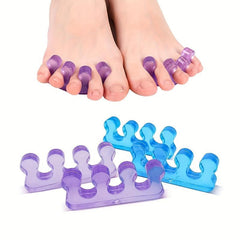 4 Pcs Toe Separators for Nail Polish Pedicure Toe Spacers Soft
