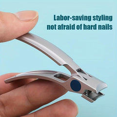 Labor-saving Dolphin-shaped Nail Clippers, Stainless Steel, Manicure Tool