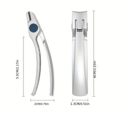 Labor-saving Dolphin-shaped Nail Clippers, Stainless Steel, Manicure Tool