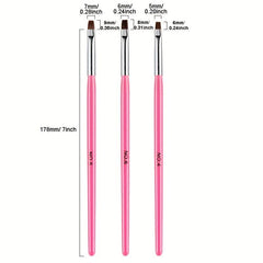 Nail Art Painting Brush Clean Up Pen for Gel Polish Acrylic Tips