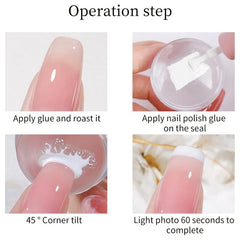 Silicone Nail Art Scraper for Stamping Salon Use