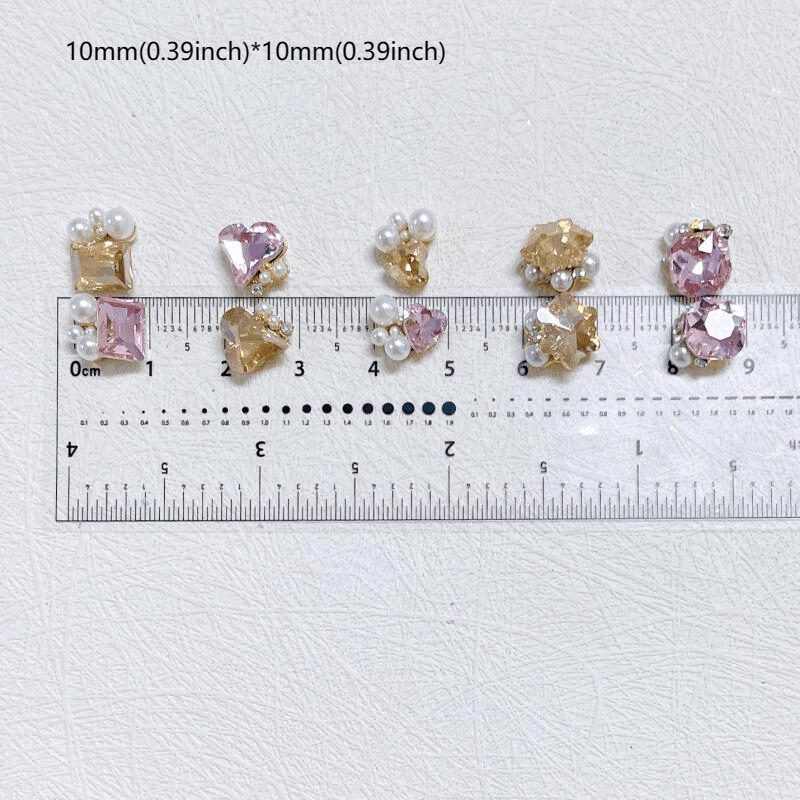 Nail Art Charms Rhinestones Pearls Nail Art Accessories DIY Nail Art Decoration