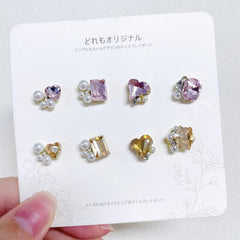 Nail Art Charms Rhinestones Pearls Nail Art Accessories DIY Nail Art Decoration