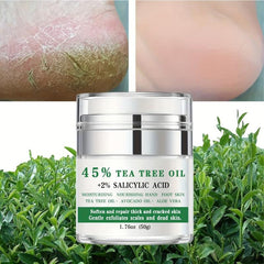 Tea Tree Foot Cream for Dry Rough Skin Repair