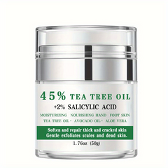 Tea Tree Foot Cream for Dry Rough Skin Repair