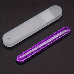 Glitter Glass Nail Files Professional Nano Glass Nail File Mixed Manicure Tool
