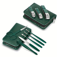 9pcs Nail Clippers Set Stainless Steel Manicure Pedicure Set