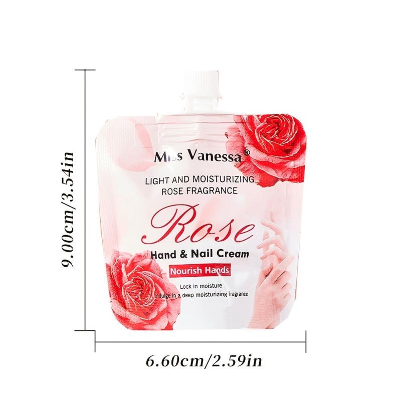 6pcs Rose Moisturizing Hand Creams Nourishing & Hydrating for Dry Skin