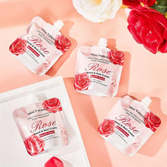 6pcs Rose Moisturizing Hand Creams Nourishing & Hydrating for Dry Skin