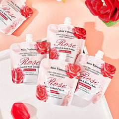 6pcs Rose Moisturizing Hand Creams Nourishing & Hydrating for Dry Skin
