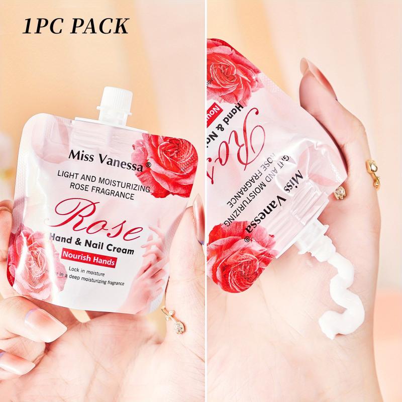 6pcs Rose Moisturizing Hand Creams Nourishing & Hydrating for Dry Skin