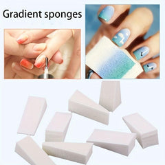 DIY Gradient Tool Art Nails Creative Fade Sponge Nail Polish