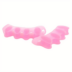 2 Pcs Toe Separators Washable Reusable Corrector Overlapping Crooked Toe