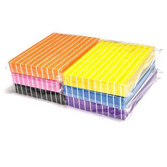 10 pcs Mini Square Sponge Nail File Double Sided Manicure Tool