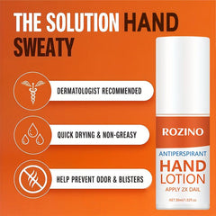 30ml Antiperspirant Hand Cream Lotion Prevent Sweaty Hands Nourish and Hydrate