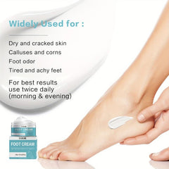 Tea Tree Foot Cream, Deeply Moisturizing & Nourishing, Softens Heels