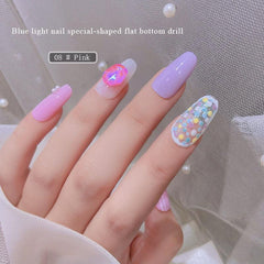 Colorful Ice Cube Nail Art Rhinestones Gems 3D Flatback