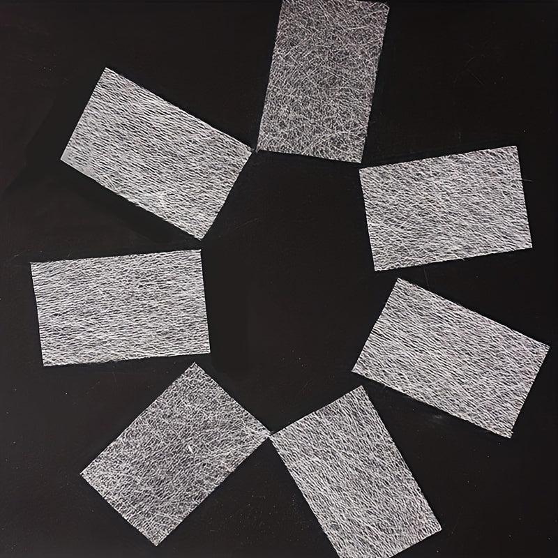 20 Pcs Natural Glass Fiber Sheet Set For Manicure Extensions