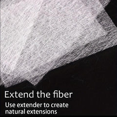 20 Pcs Natural Glass Fiber Sheet Set For Manicure Extensions