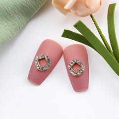 10pcs Nail Art Charms With Rhinestones 3D Nail Gem Accessories