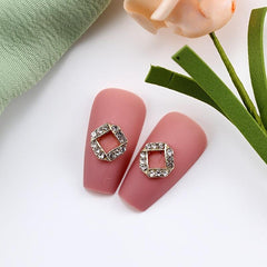 10pcs Nail Art Charms With Rhinestones 3D Nail Gem Accessories