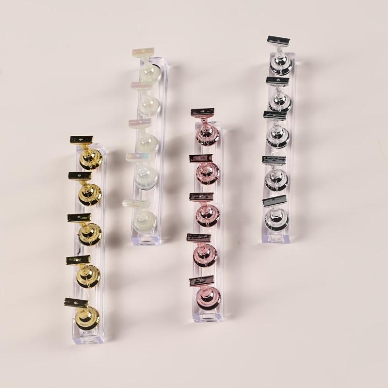 Acrylic Nail Art Practice Stands Magnetic Nail Tips Holders