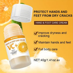 Hydrating Hand & Foot Care Cream Stick Vitamin C & E Heel Care