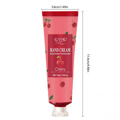 5Pcs Cherry Hand Cream Moisturizing for Dry Hands Travel Size Lotion