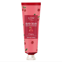 5Pcs Cherry Hand Cream Moisturizing for Dry Hands Travel Size Lotion