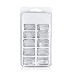 Acrylic Nail Extension Kit Full Coverage Press On French Nail Tips