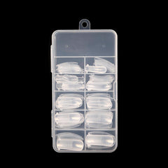 Acrylic Nail Extension Kit Full Coverage Press On French Nail Tips