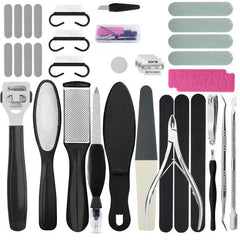 36-in-1 Professional Pedicure Manicure Kit Stainless Steel Foot Care Set