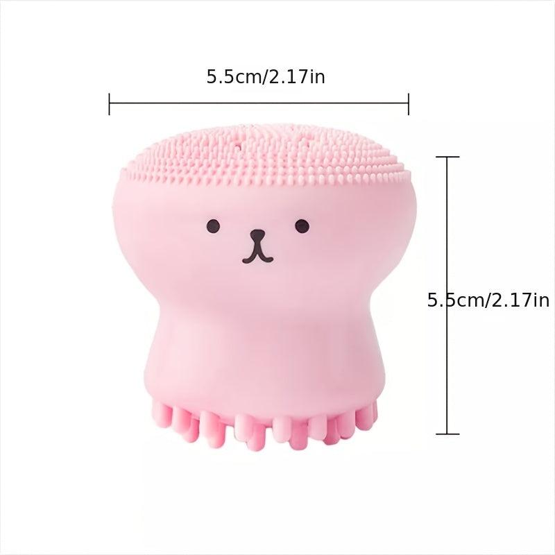 Jellyfish Silicone Brush Deep Pore Cleansing Sponge