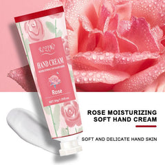 5pc Floral Hand Cream Gift Set - Deeply Moisturizing & Nourishing for Dry Hands
