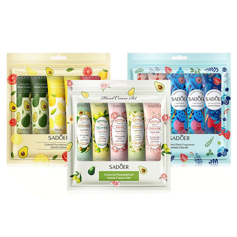 5 Pack Hand Cream Set For Women Moisturizing Hand Lotion Gift Set