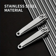 Sturdy Stainless Steel Nail Clippers for Men & Women