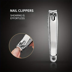 Sturdy Stainless Steel Nail Clippers for Men & Women
