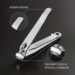 Sturdy Stainless Steel Nail Clippers for Men & Women