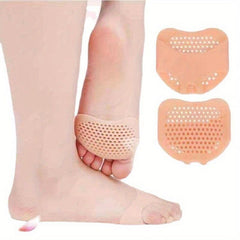 2pcs Silicone Gel Heel Protector Metatarsal Pads Foot Cushions