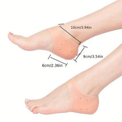 2pcs Silicone Gel Heel Protector Metatarsal Pads Foot Cushions