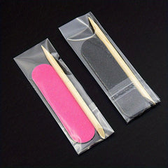 10pcs Nail Cleaning Kit Mini File Sticks and Manicure Supplies